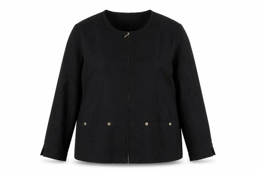 Womens UK Size 2XL Joella Di Marco Black Jacket