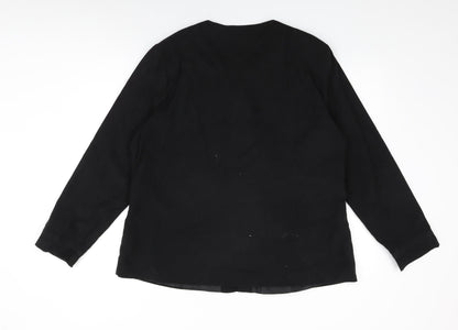 Womens UK Size 2XL Joella Di Marco Black Jacket