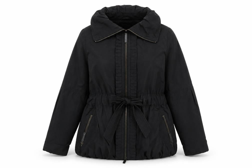 Womens UK Size 16 Betty Jackson Black Black Overcoat