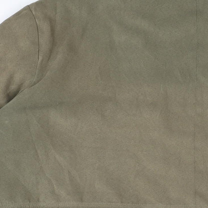 First Avenue Womens Green Jacket Coat Size 18 Zip