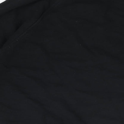 Womens UK Size L NEXT Black Pullover Sweatshirt