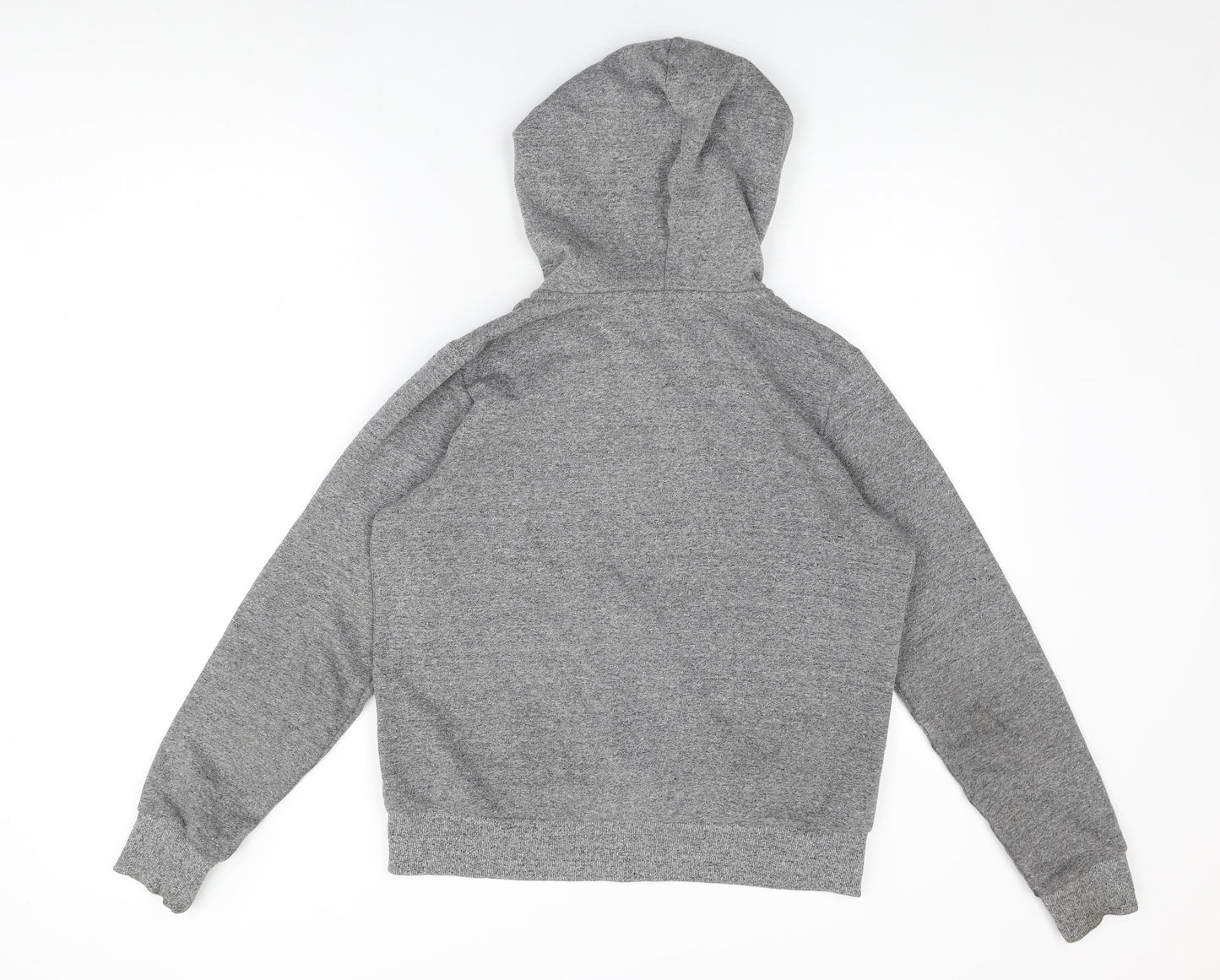 Womens UK Size M H&M Grey Full Zip Hoodie