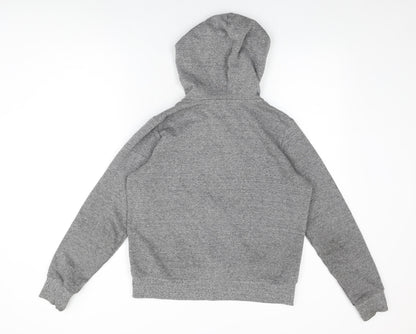 Womens UK Size M H&M Grey Full Zip Hoodie
