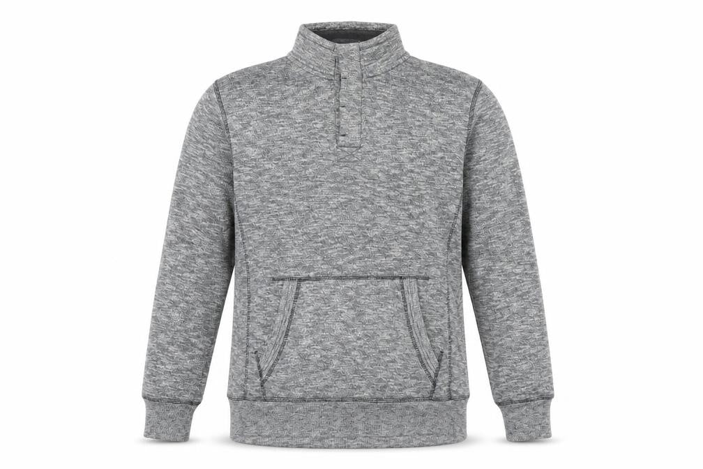 Mens UK Size M Easy Grey Pullover Sweatshirt