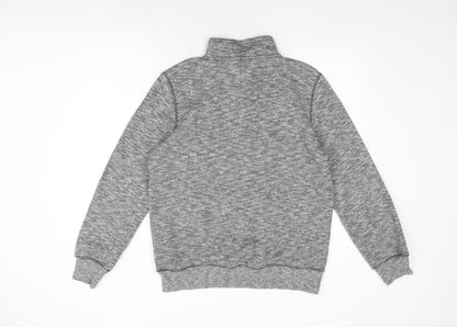 Mens UK Size M Easy Grey Pullover Sweatshirt