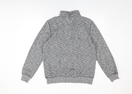 Mens UK Size M Easy Grey Pullover Sweatshirt