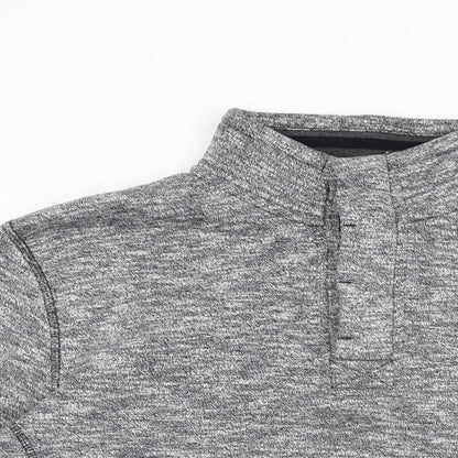 Mens UK Size M Easy Grey Pullover Sweatshirt
