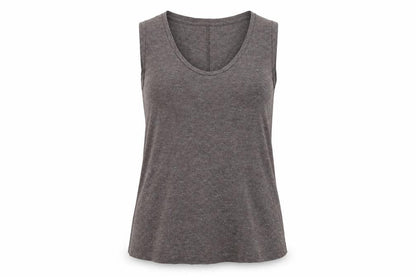 Womens UK Size 12 Arabella & Addison Brown Basic Tank