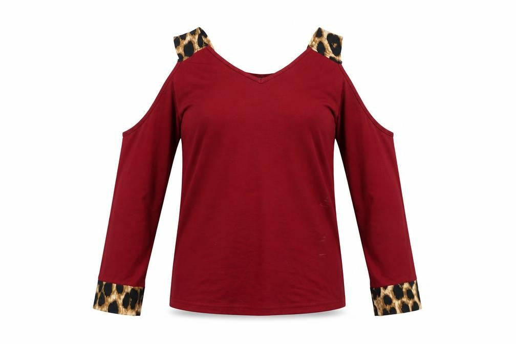 Womens UK Size 8 Yoins Red Basic T-Shirt