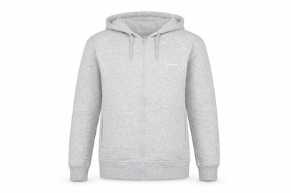 Womens UK Size 10 LA Gear Grey Full Zip Hoodie