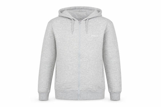 Womens UK Size 10 LA Gear Grey Full Zip Hoodie