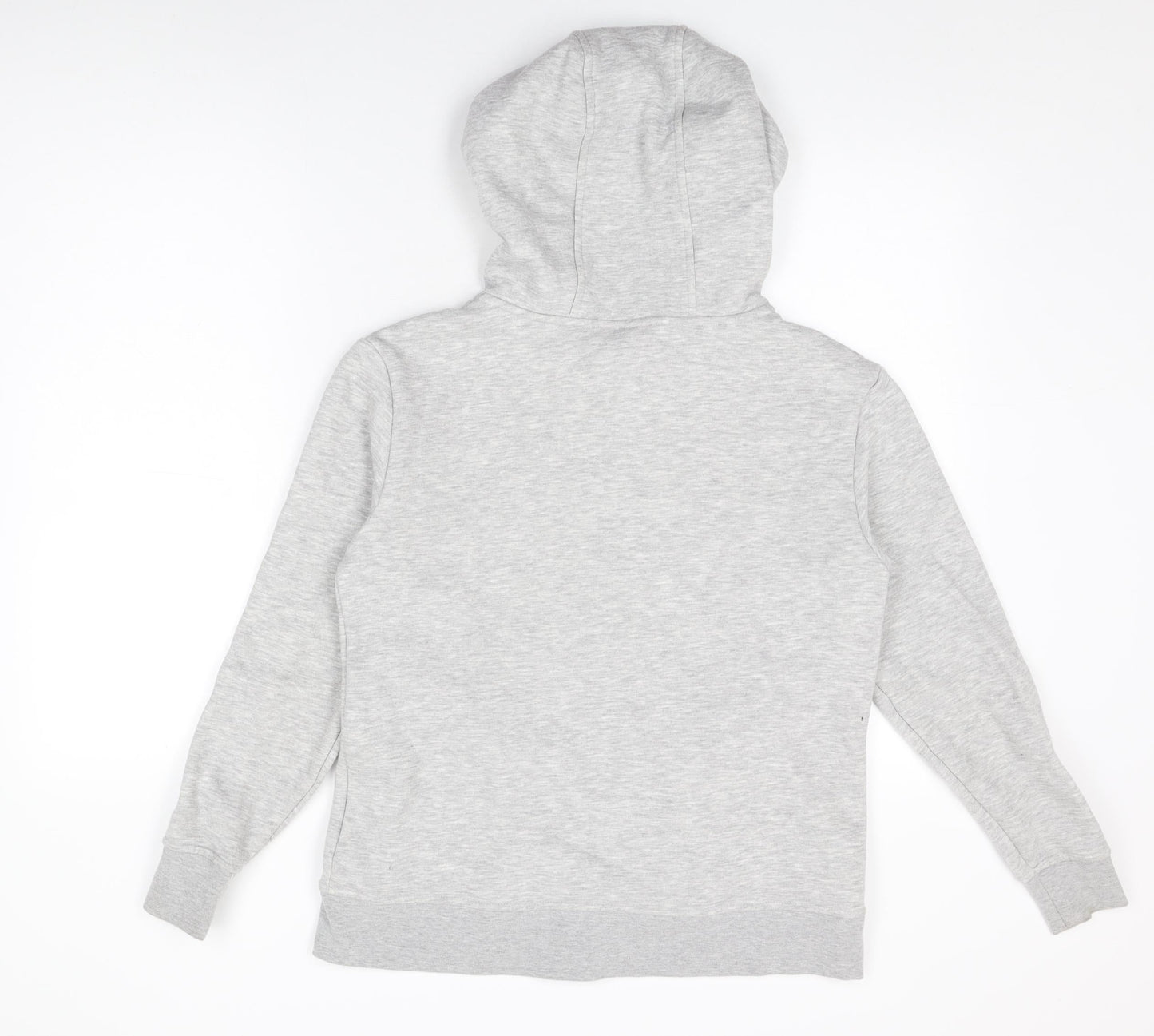 Womens UK Size 10 LA Gear Grey Full Zip Hoodie