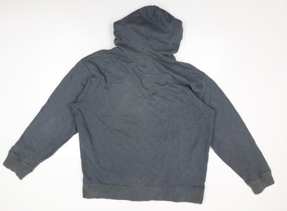 Mens UK Size XL Gap Blue Full Zip Hoodie