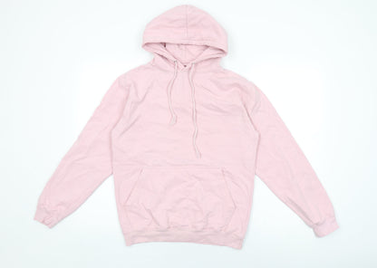 HNR LDN Womens Pink Cotton Pullover Hoodie Size XS Pullover - Sun Print, Star Signs