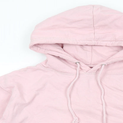 HNR LDN Womens Pink Cotton Pullover Hoodie Size XS Pullover - Sun Print, Star Signs