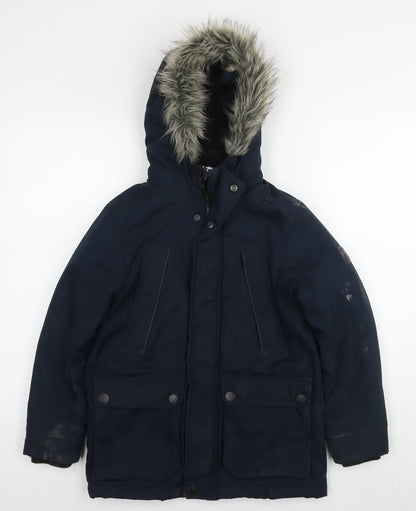 NEXT Boys Blue Jacket Size 9 Years Zip