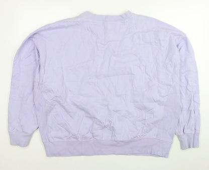 Womens UK Size 8 ASOS Purple Pullover Sweatshirt