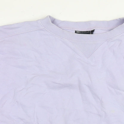 Womens UK Size 8 ASOS Purple Pullover Sweatshirt