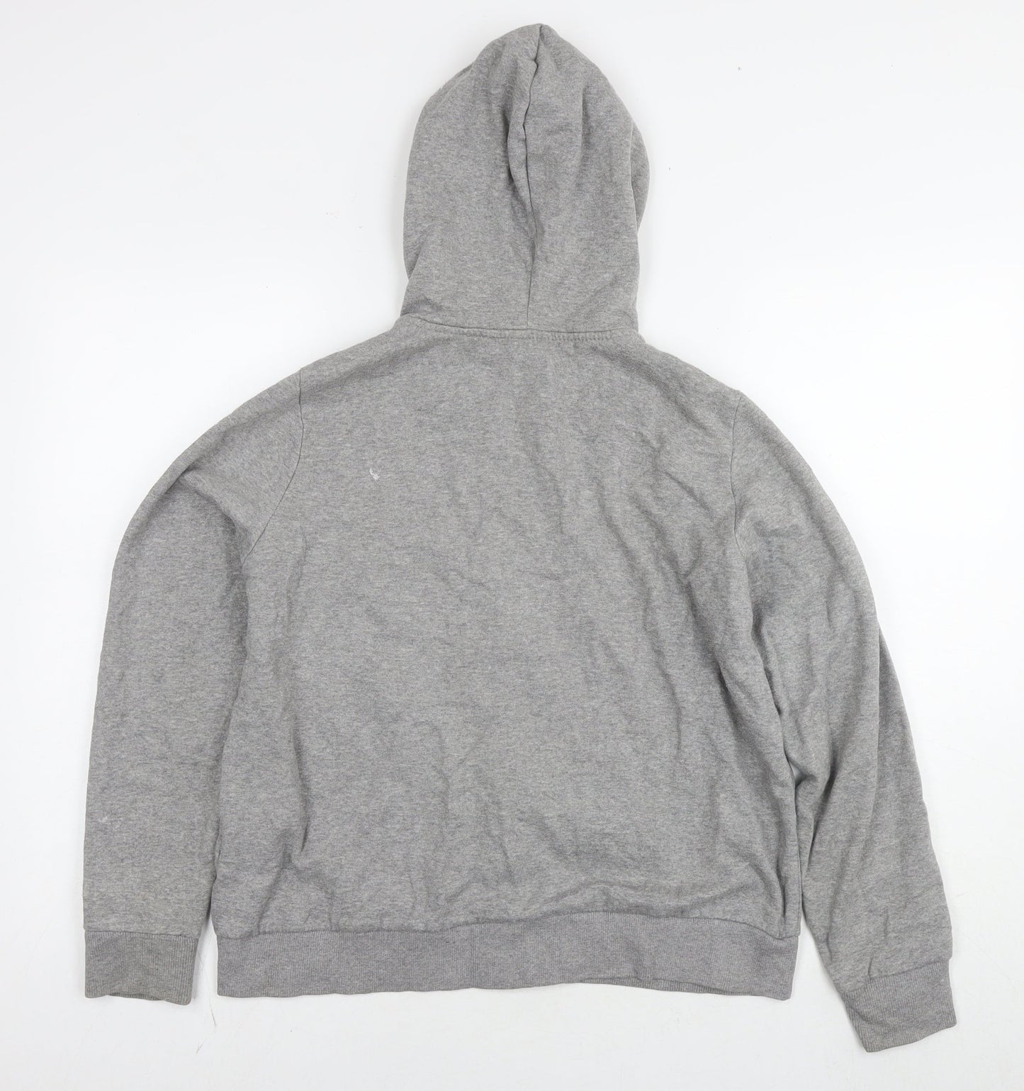 Womens UK Size L Divided by H&M Grey Full Zip Hoodie