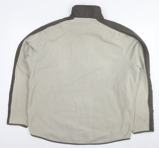 Mens UK Size L NEXT Beige Pullover Sweatshirt