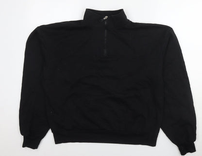 Womens UK Size 10 ASOS Black Pullover Sweatshirt