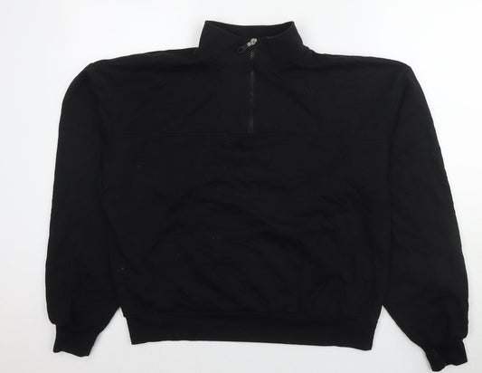 Womens UK Size 10 ASOS Black Pullover Sweatshirt