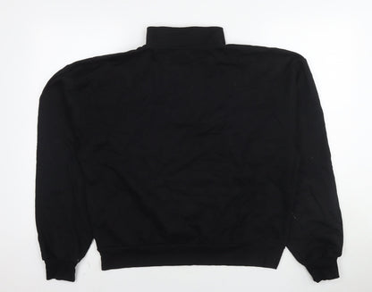Womens UK Size 10 ASOS Black Pullover Sweatshirt