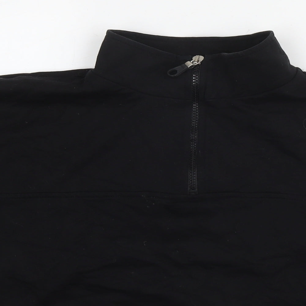 Womens UK Size 10 ASOS Black Pullover Sweatshirt