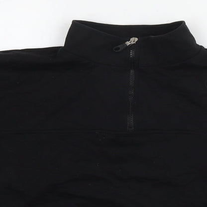 Womens UK Size 10 ASOS Black Pullover Sweatshirt