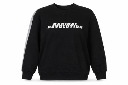 Forever 21 Womens Black Cotton Pullover Sweatshirt Size S Pullover - Reflective Radical Revolution
