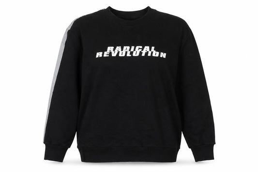 Forever 21 Womens Black Cotton Pullover Sweatshirt Size S Pullover - Reflective Radical Revolution