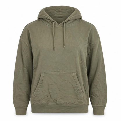 Next Womens Green Cotton Pullover Hoodie Size M Pullover
