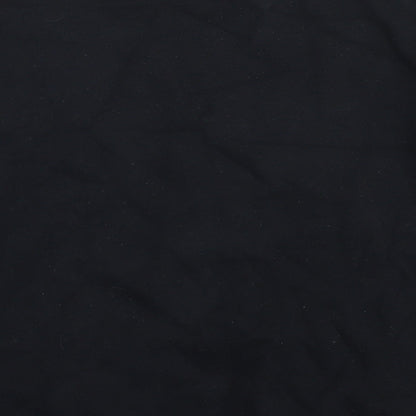 PRETTYLITTLETHING Womens Black Cotton Pullover Sweatshirt Size S Pullover