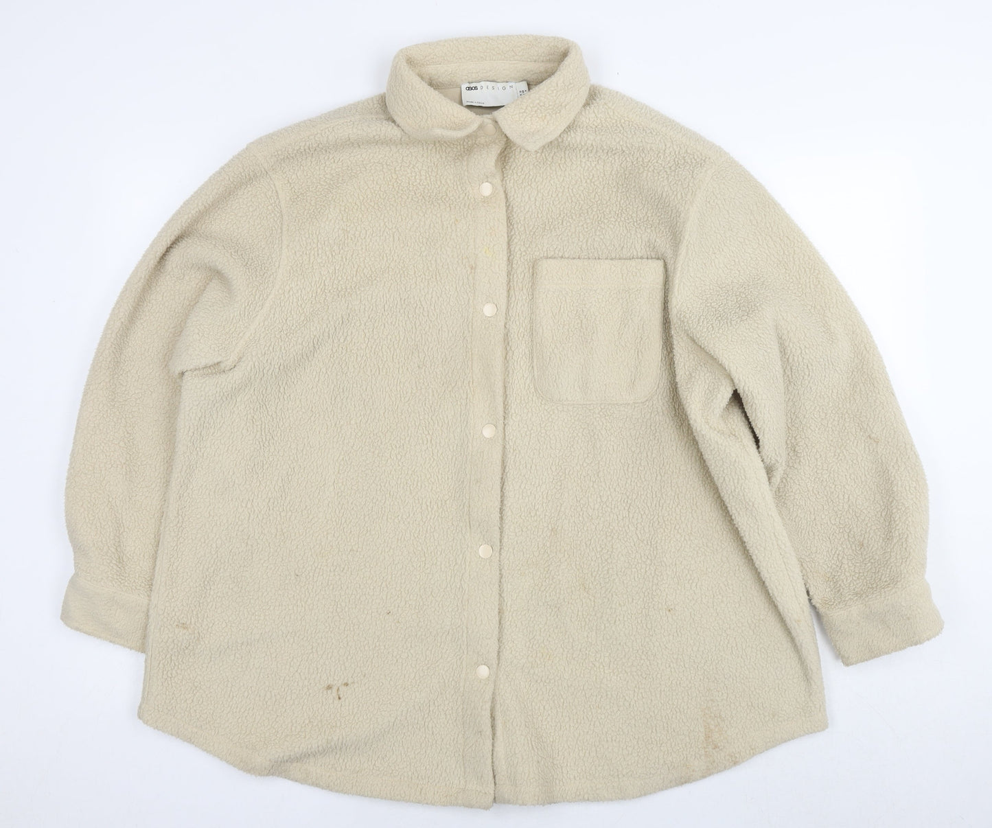 Womens UK Size 10 ASOS Beige Jacket