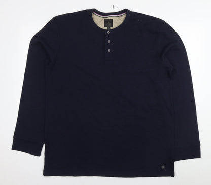 Mens UK Size XL NEXT Blue Pullover Sweatshirt