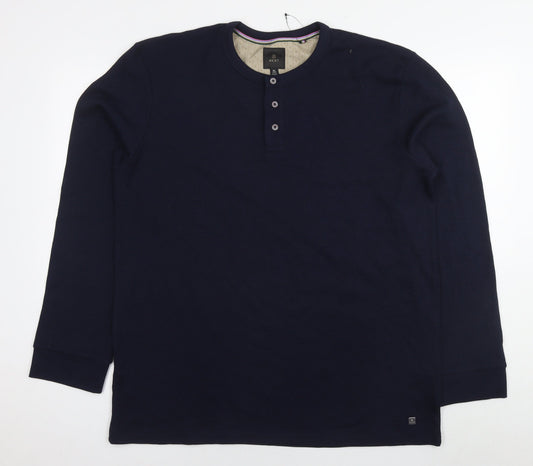 Mens UK Size XL NEXT Blue Pullover Sweatshirt
