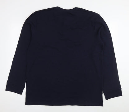 Mens UK Size XL NEXT Blue Pullover Sweatshirt