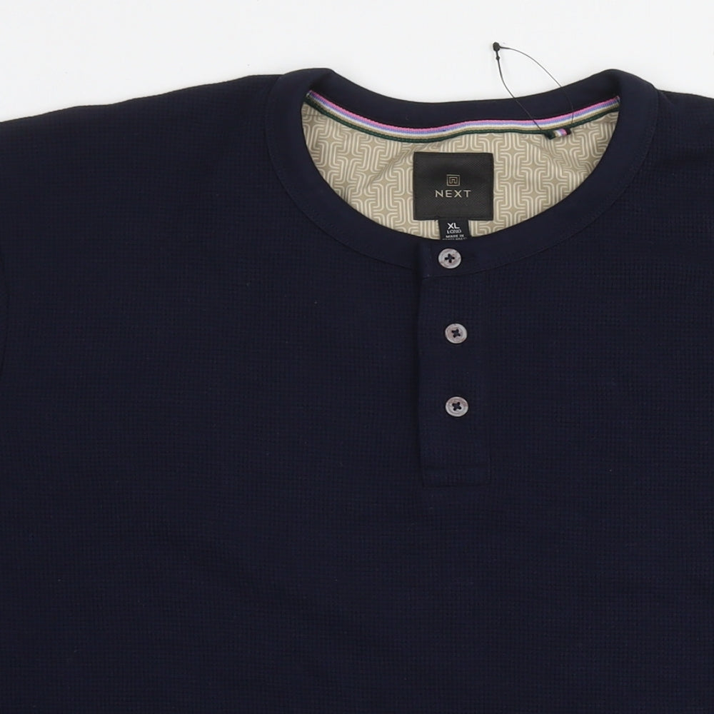 Mens UK Size XL NEXT Blue Pullover Sweatshirt