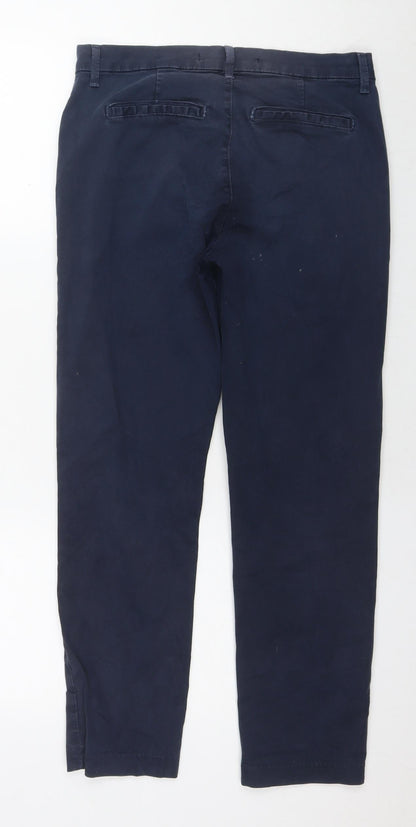 Womens UK Size 27 J Brand Regular Fit  Blue Trousers