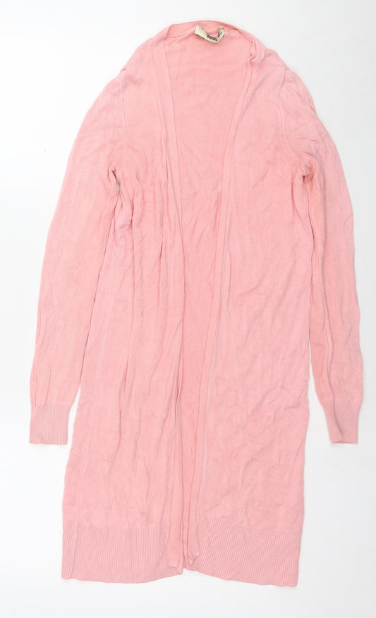 Womens UK Size XS Oasis Pink Cardigan Jumper