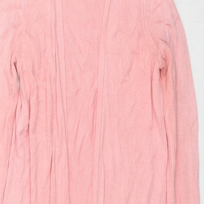 Womens UK Size XS Oasis Pink Cardigan Jumper