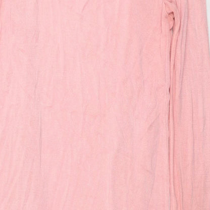 Womens UK Size XS Oasis Pink Cardigan Jumper