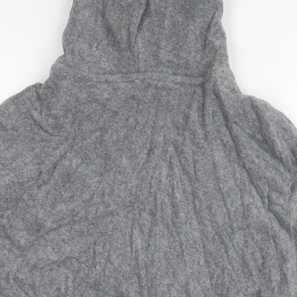 Mens UK Size S Marks and Spencer Grey Full Zip Hoodie
