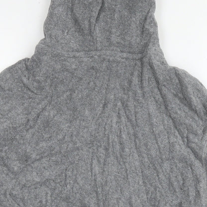 Mens UK Size S Marks and Spencer Grey Full Zip Hoodie