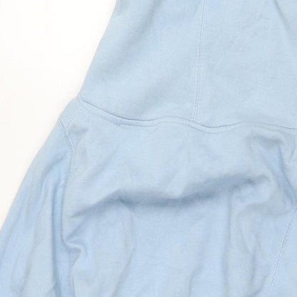 Just Coops & Lu Womens Blue Cotton Pullover Hoodie Size S Pullover - G