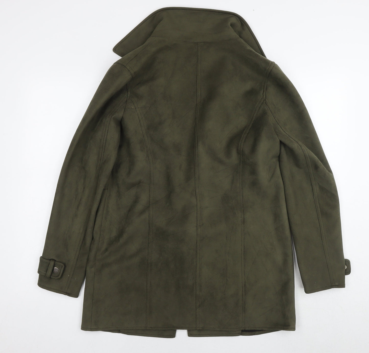 Womens UK Size 10 NEXT Green Kimono Coat