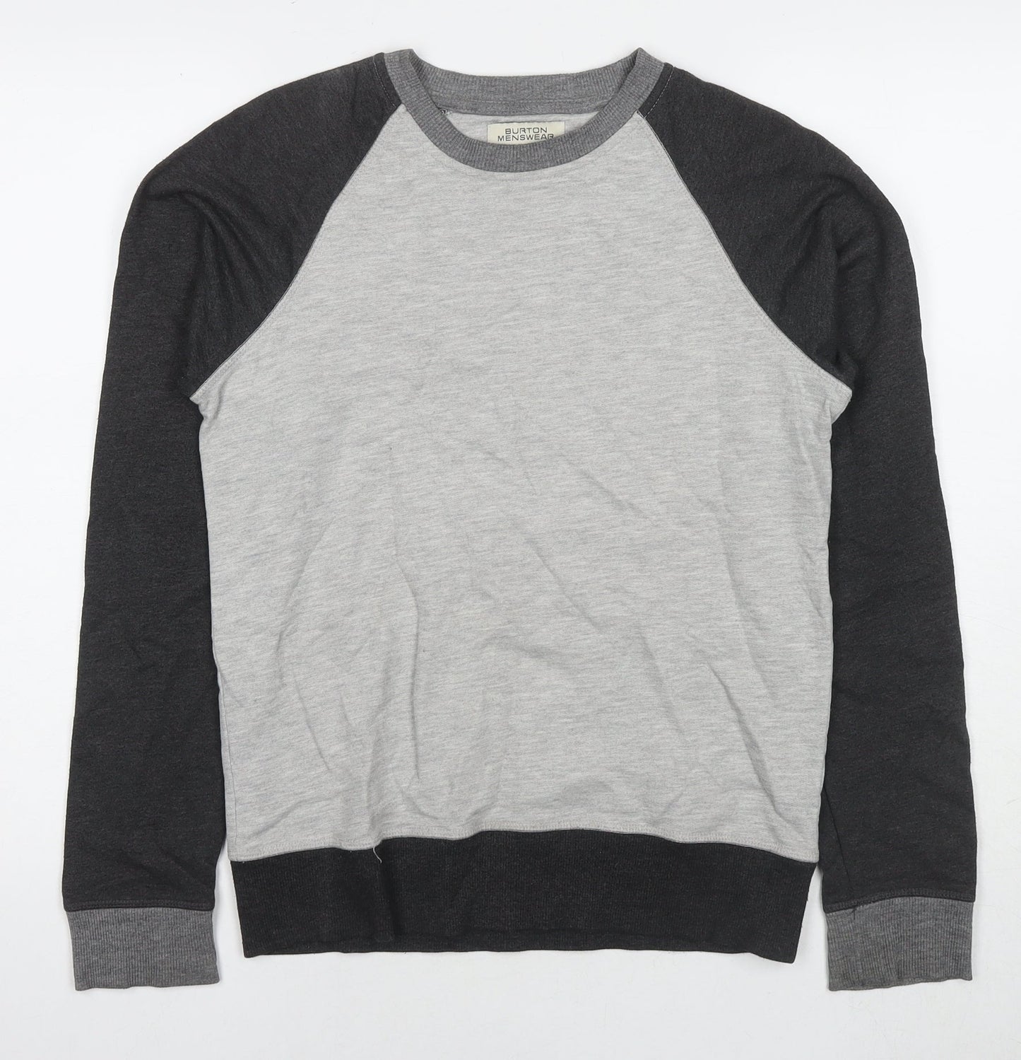 Mens UK Size S Burton Grey Pullover Sweatshirt
