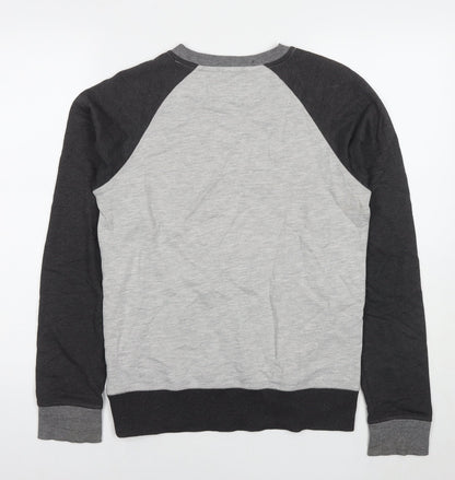 Mens UK Size S Burton Grey Pullover Sweatshirt