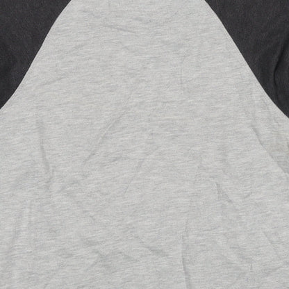 Mens UK Size S Burton Grey Pullover Sweatshirt