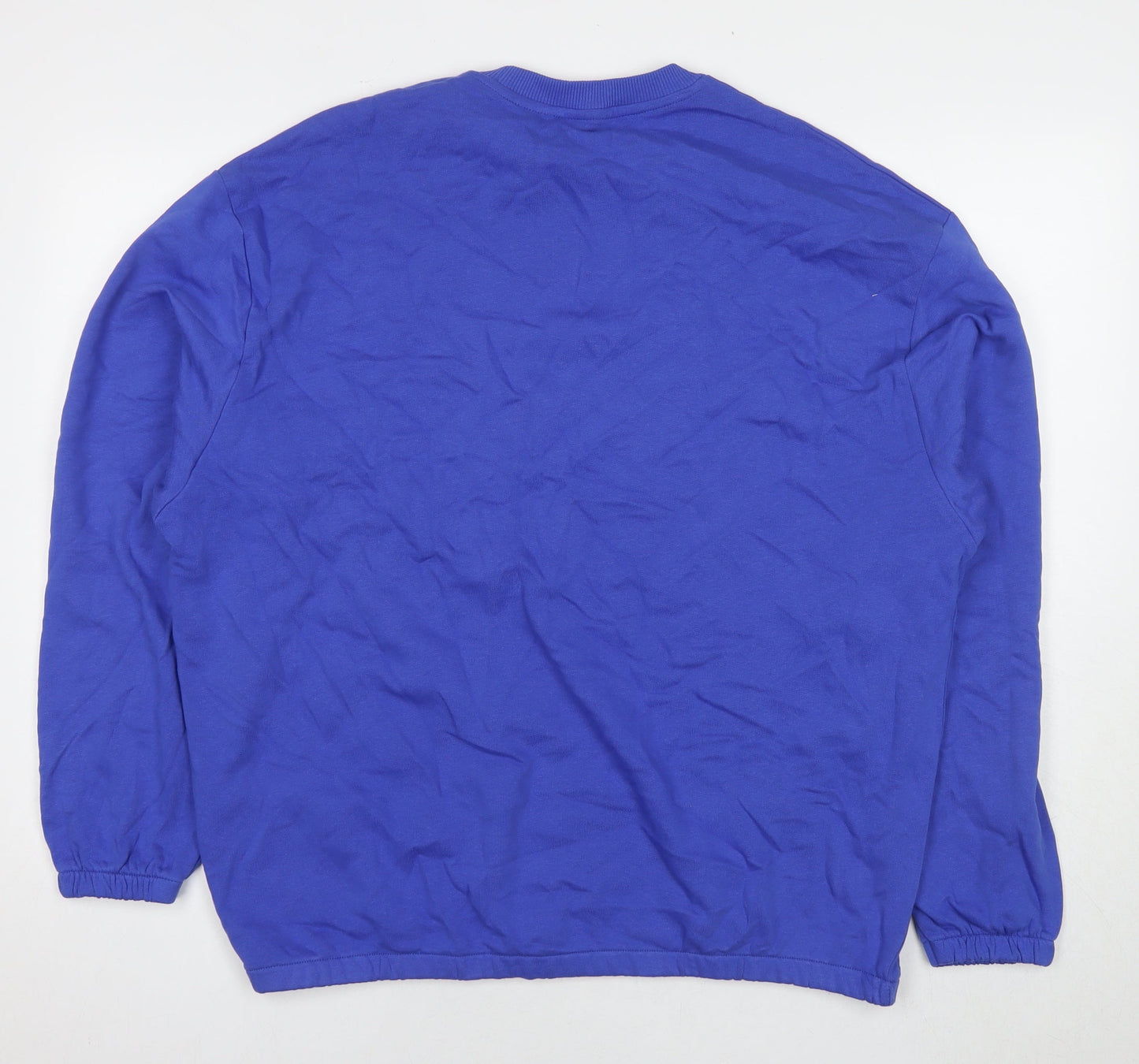 Womens UK Size L ASOS Blue Pullover Sweatshirt